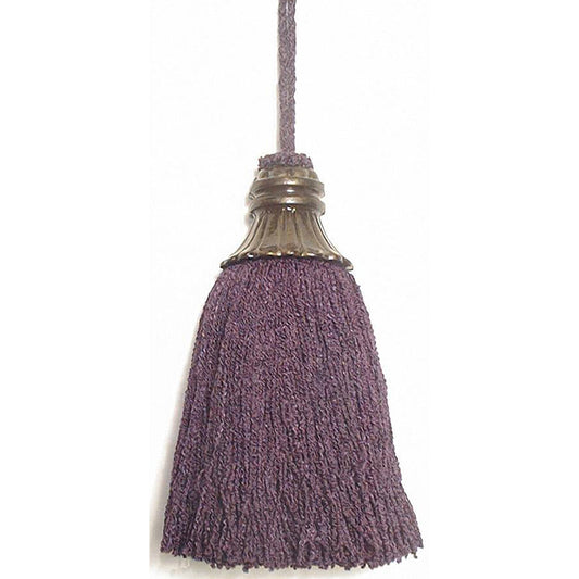 Tassel 5" Chenille Amethyst