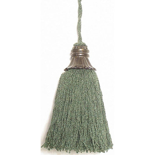 Tassel 5" Chenille Olive