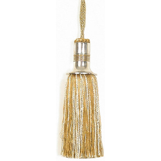 Tassel 8" Grape Gold Mix