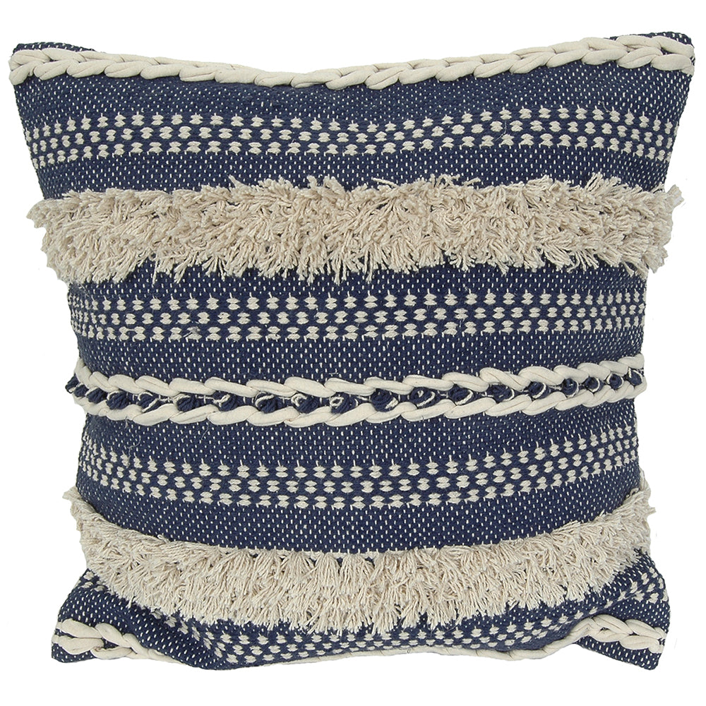 Pillow 20" Square Boho Indigo