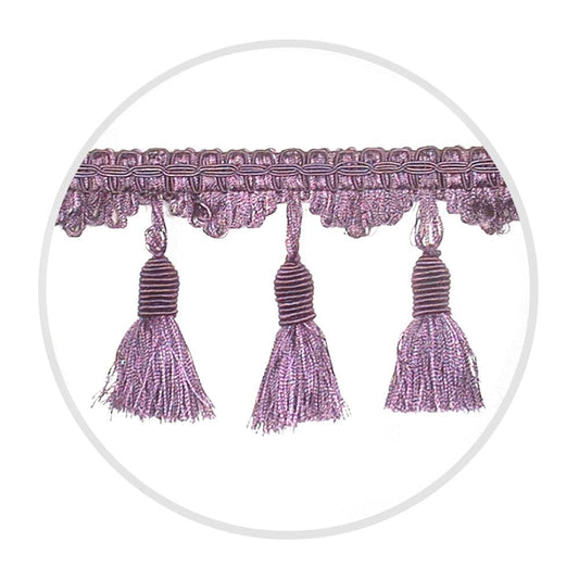 Fringe Tasseled Fancy Aubergine Mix