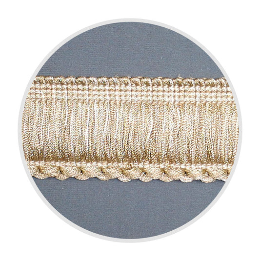 Fringe Loop 2" Beige Mix