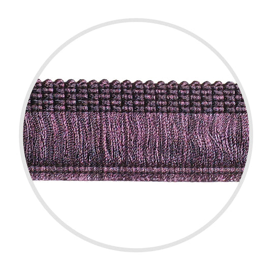 Fringe Brush 1.75" Aubergine Mix