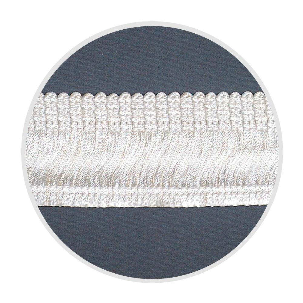 Fringe Brush 1.75" Ivory Mix